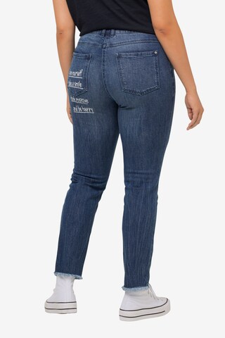 Ulla Popken Slimfit Jeans 'Sarah' in Blauw