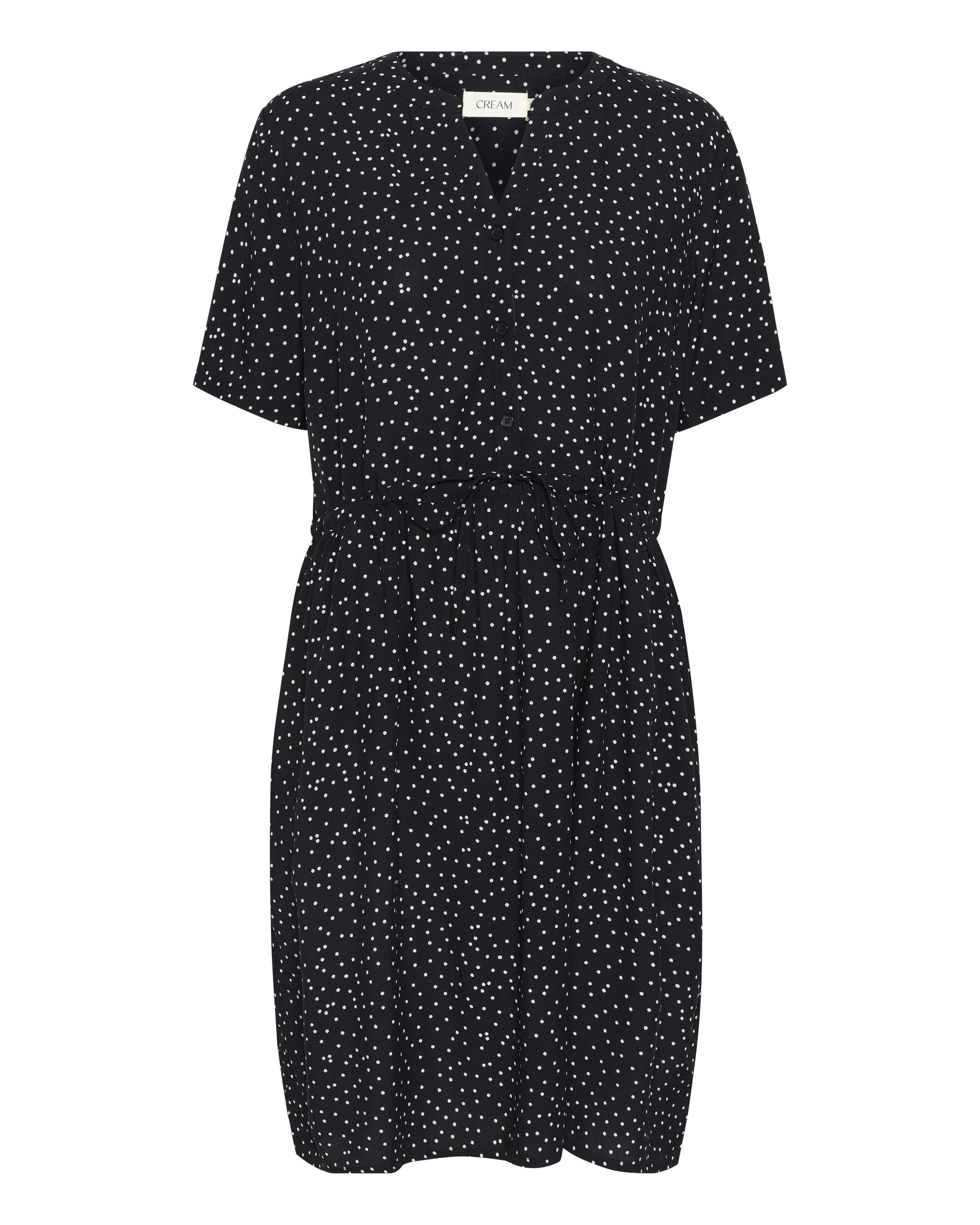 Cream Kjole 'Tiah' i sort: forside