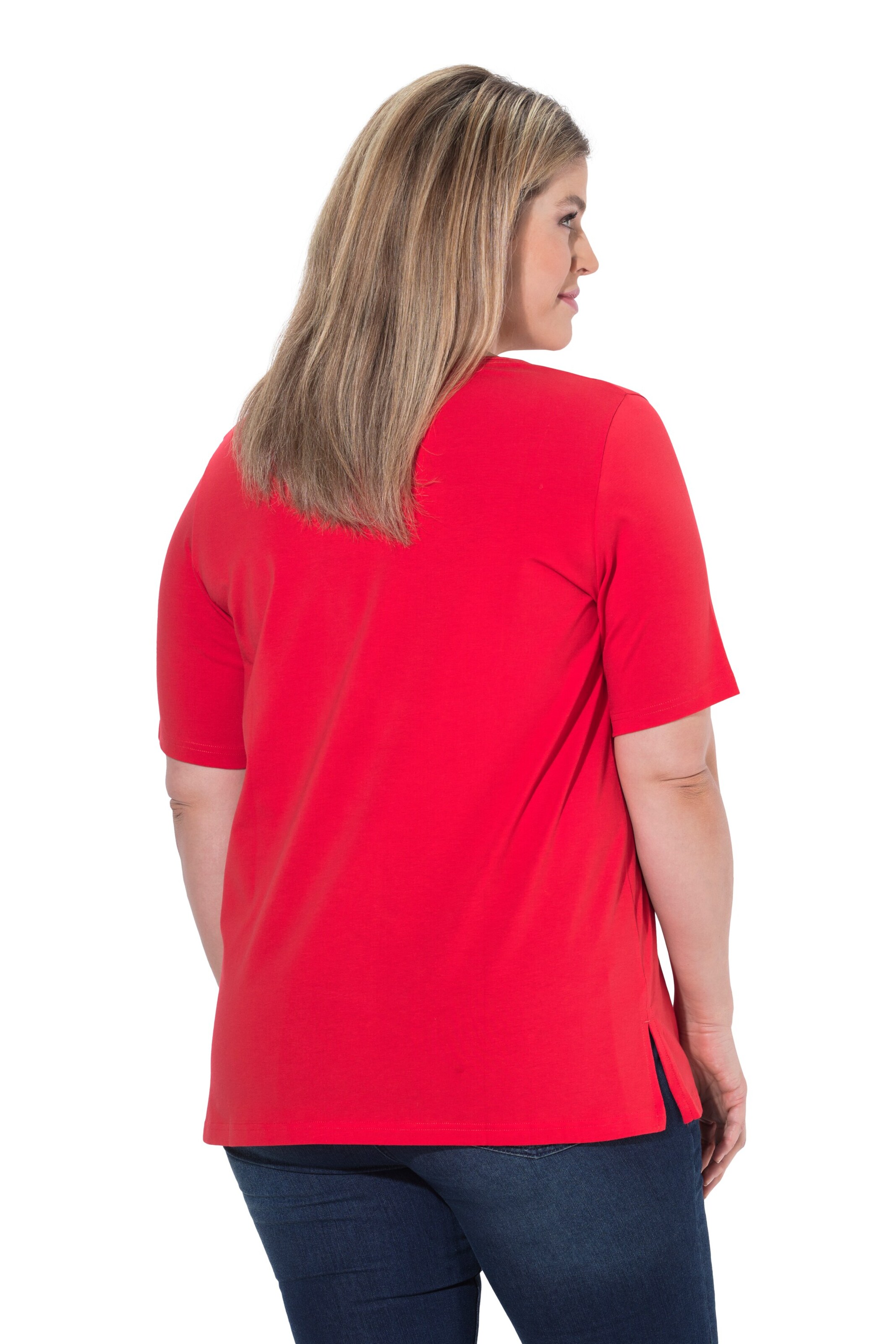 Ulla Popken Shirt in Rood