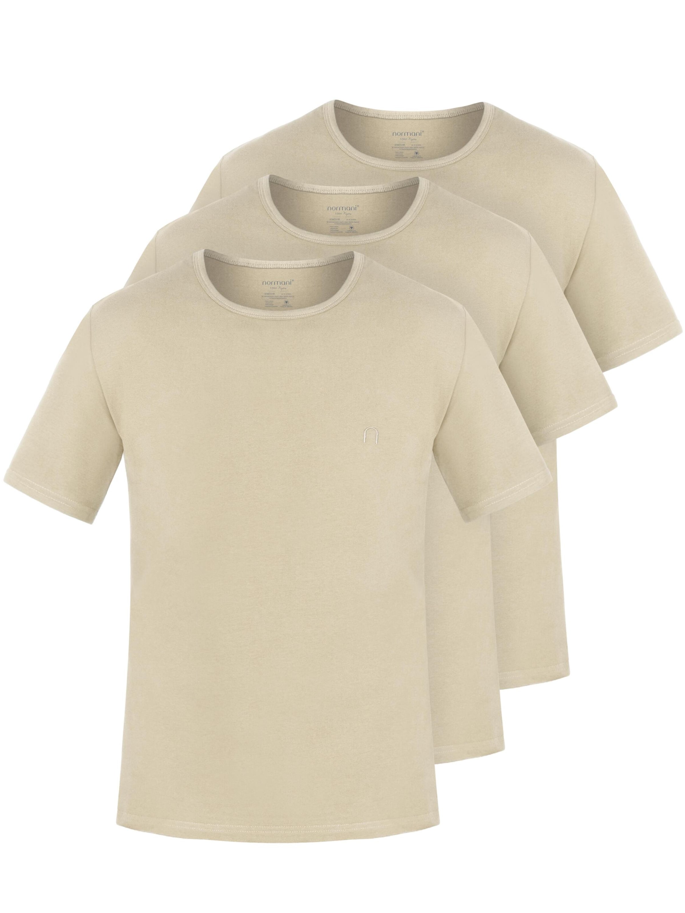 normani Shirt ' Nyons ' in Beige: voorkant