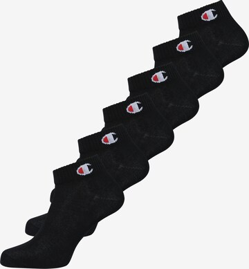 Champion Authentic Athletic Apparel Κάλτσες σουμπά σε μαύρο: μπροστά