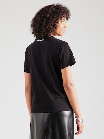 T-shirt 'IKON' Karl Lagerfeld en noir