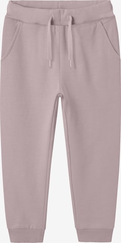 NAME IT Конический (Tapered) Штаны 'NMNSeli' в Лиловый: спереди