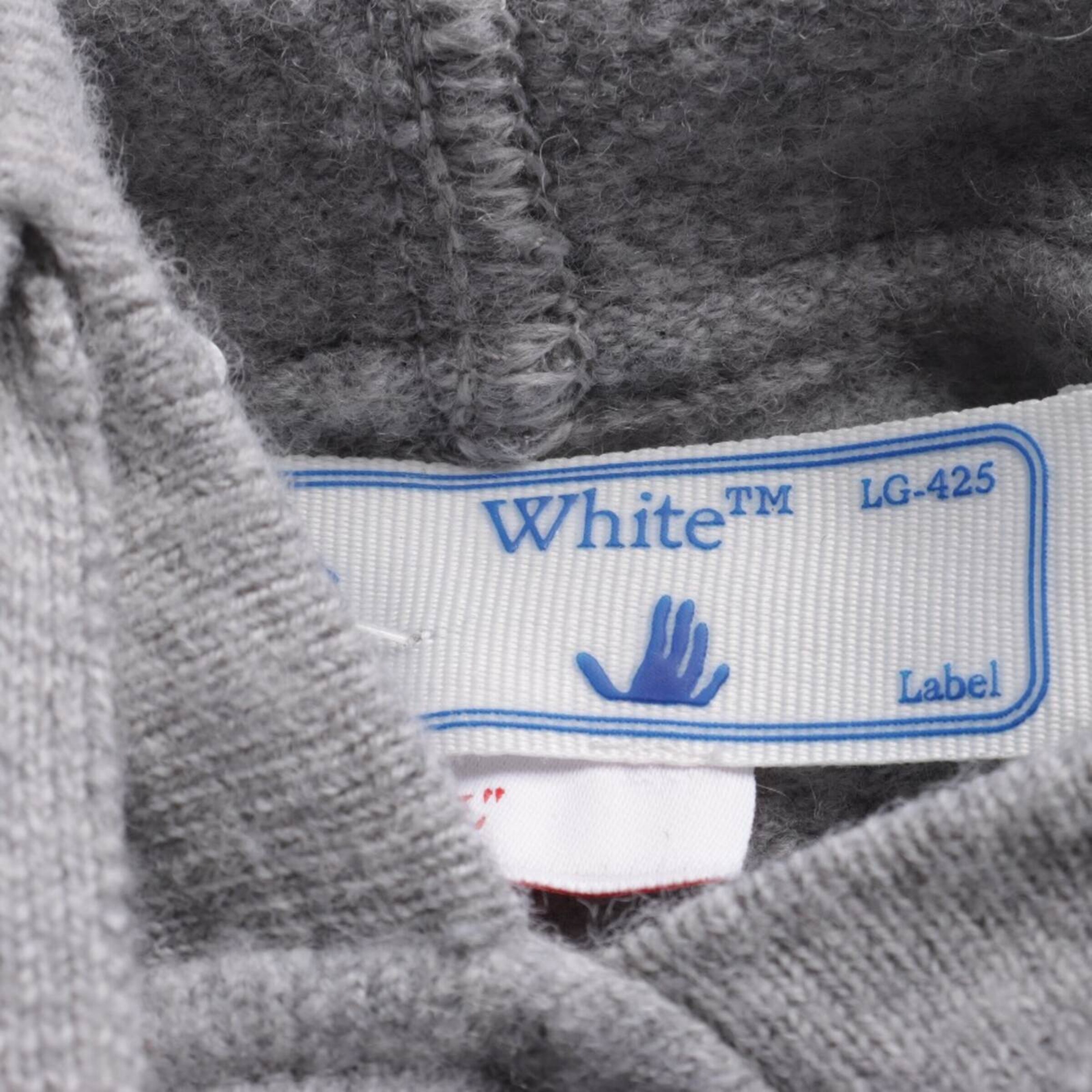 Off-White Pullover / Strickjacke S in Grau