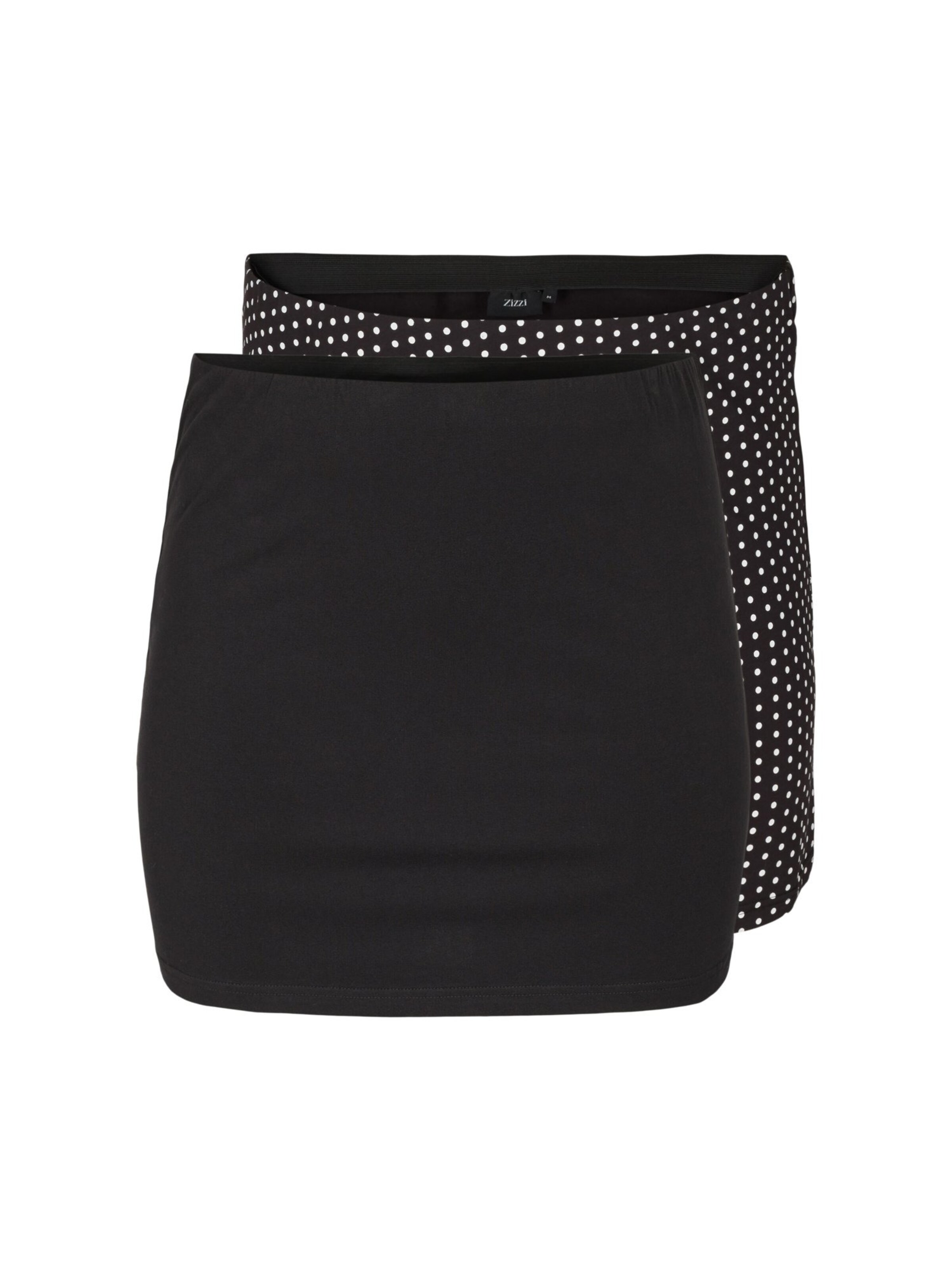 Top de la Zizzi pe negru: față