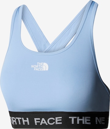 THE NORTH FACE Sports Bra in Blue: front