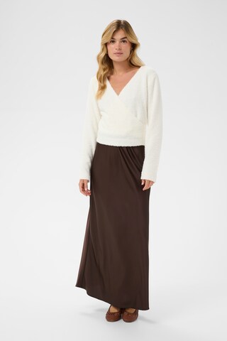 SAINT TROPEZ Sweater 'NadalieSZ' in Beige