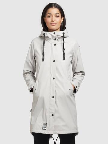 Manteau mi-saison 'ODELIE' khujo en blanc