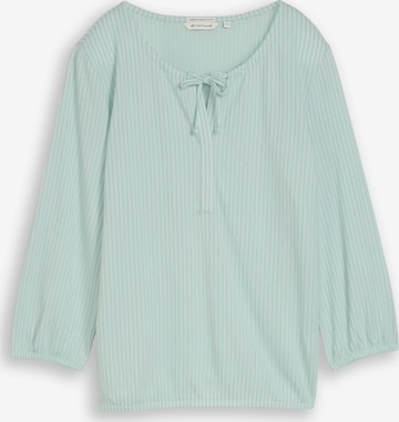 Chemisier TOM TAILOR en vert : devant
