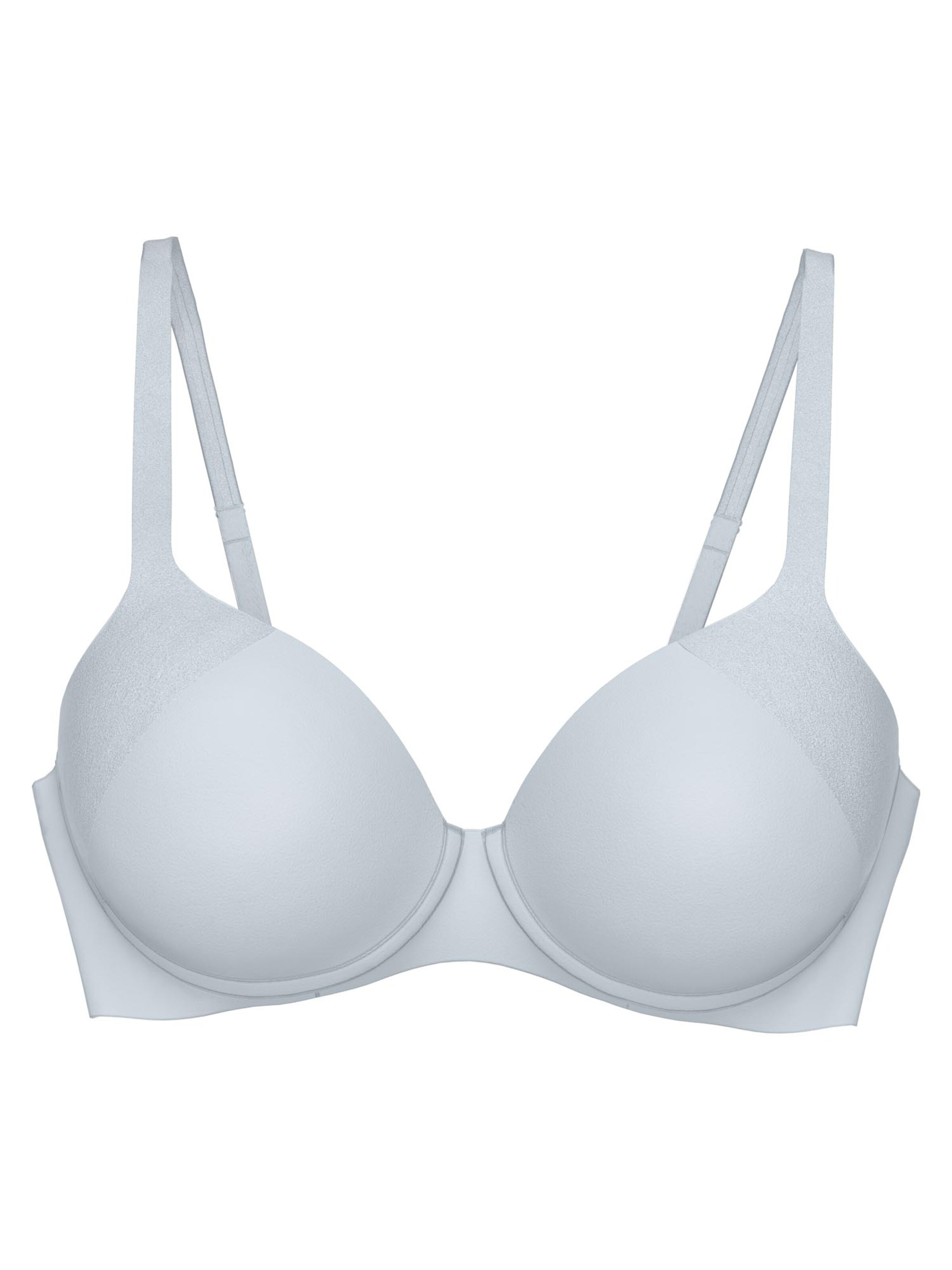 TRIUMPH T-shirt Bra 'Body Make-Up Soft Touch' in Grey: front
