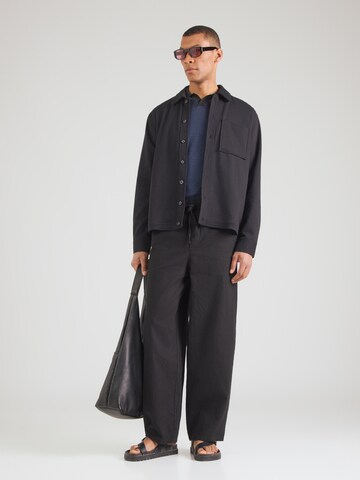 Only & Sons - Loosefit Pantalón 'ONSDAVES' en negro