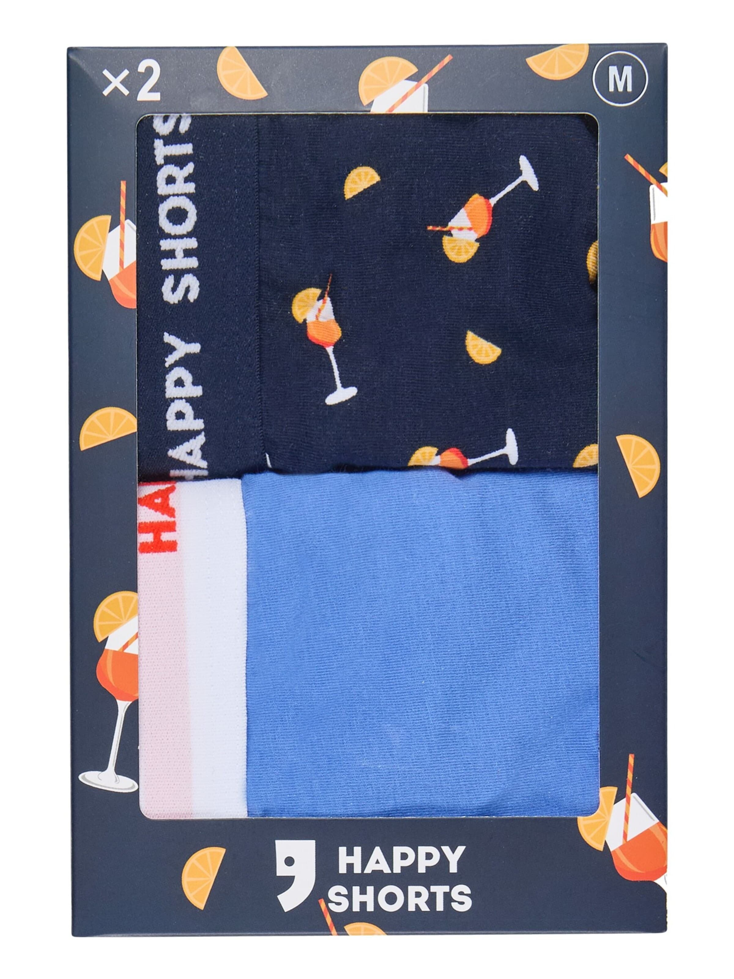 Happy Shorts Boxer shorts '2 Happy Shorts Jersey Trunk Men's Boxer Shorts Pant' in Mixed colours