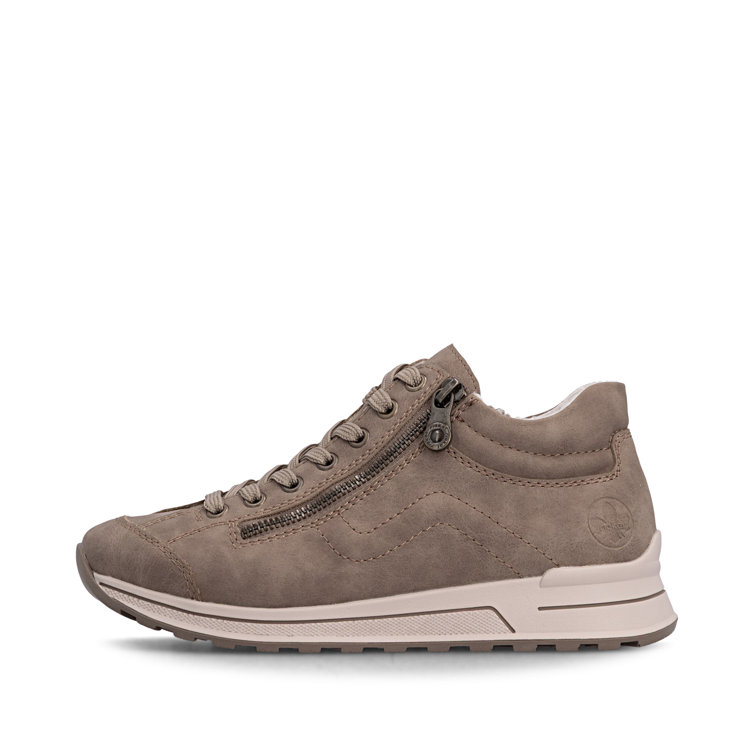 Baskets hautes Rieker en beige