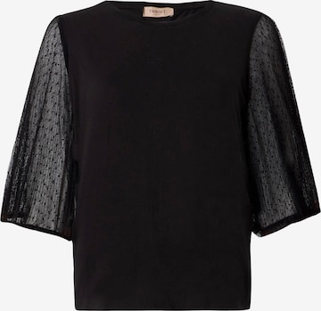 juoda Twinset Marškinėliai: priekis