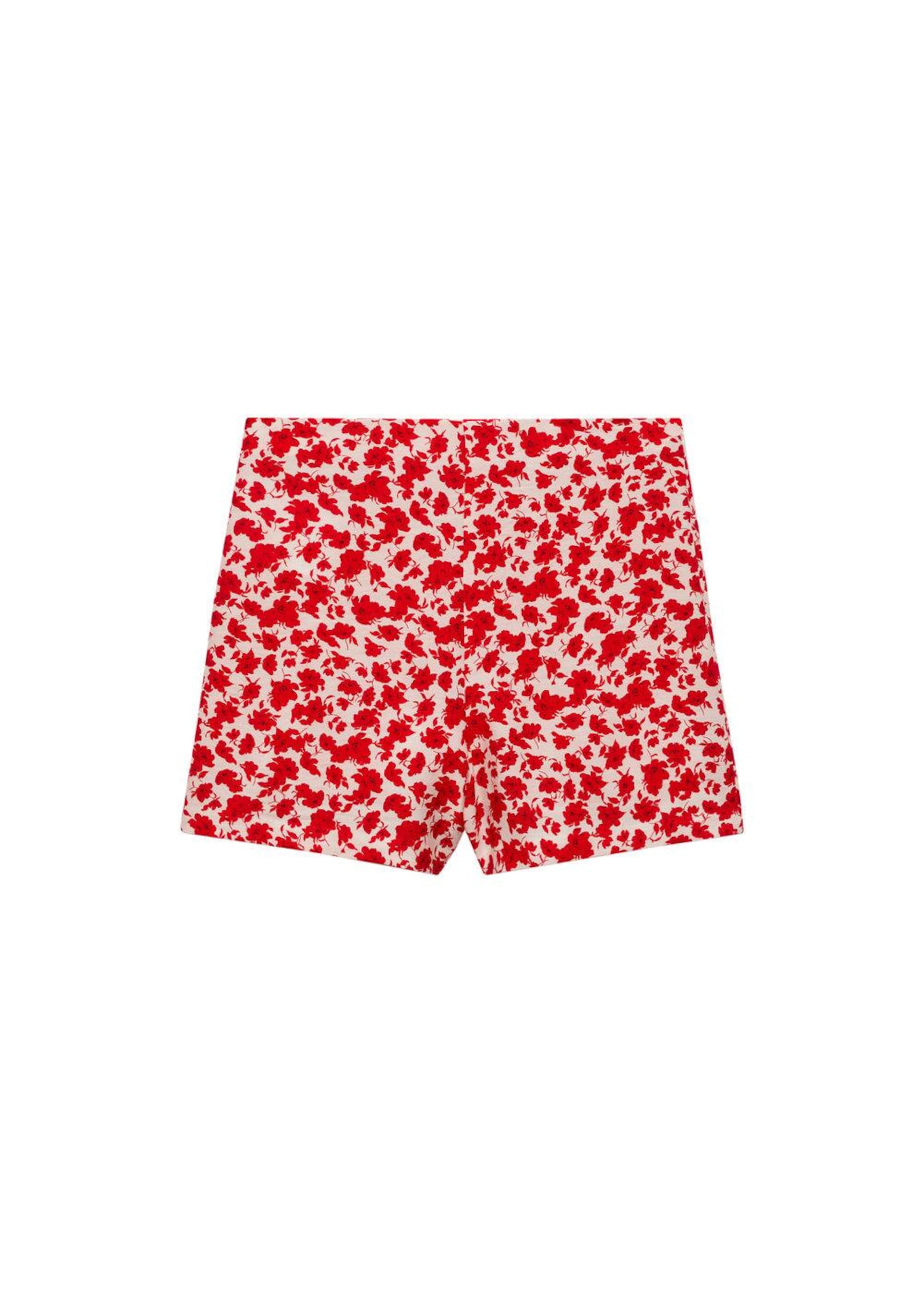 MANGO Regular Broek 'Concha' in Rood: voorkant