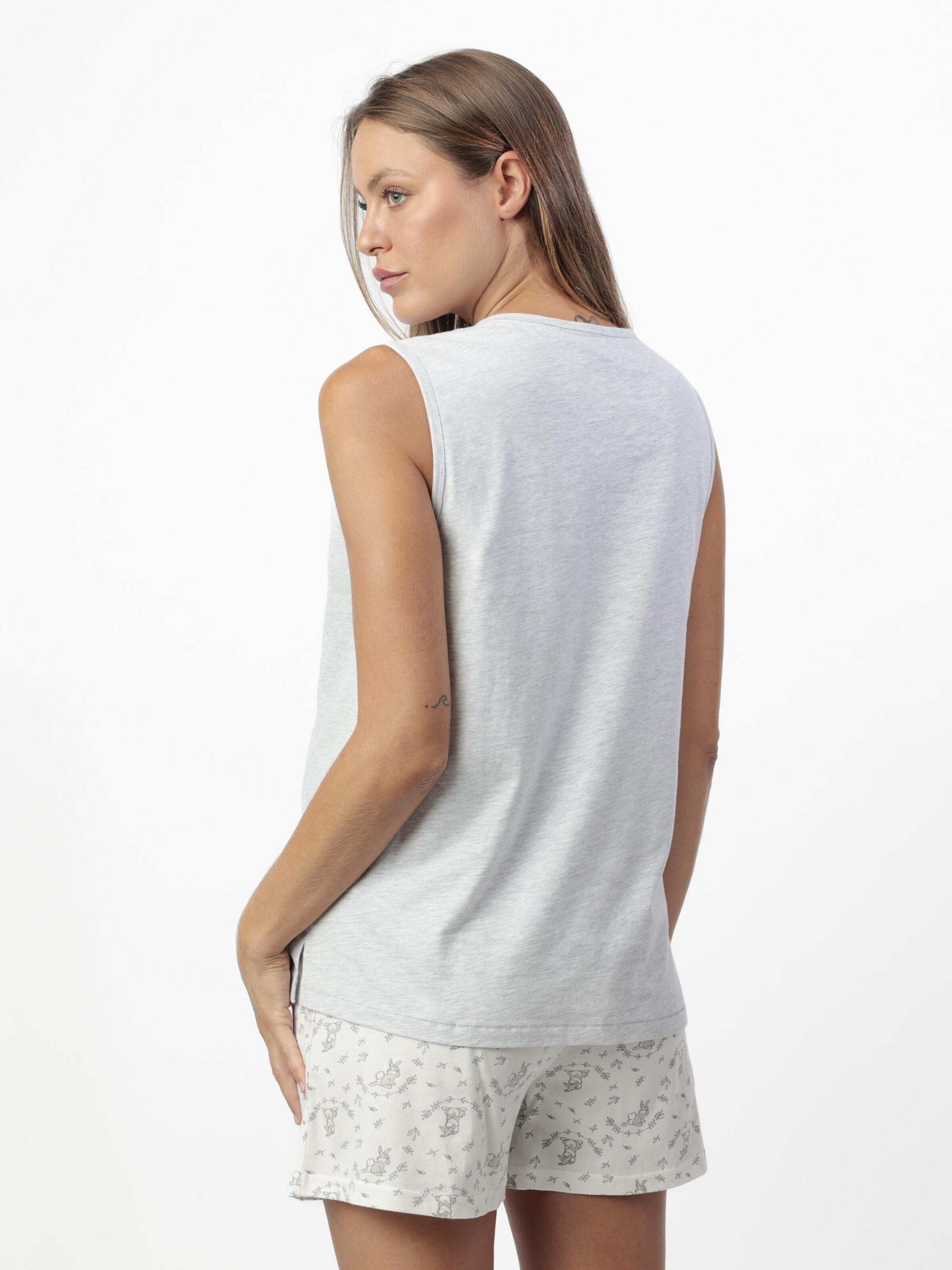 DISNEY - Pijama 'DISNEY Pijama Sin mangas Thumper Maternity para Mujer' en gris