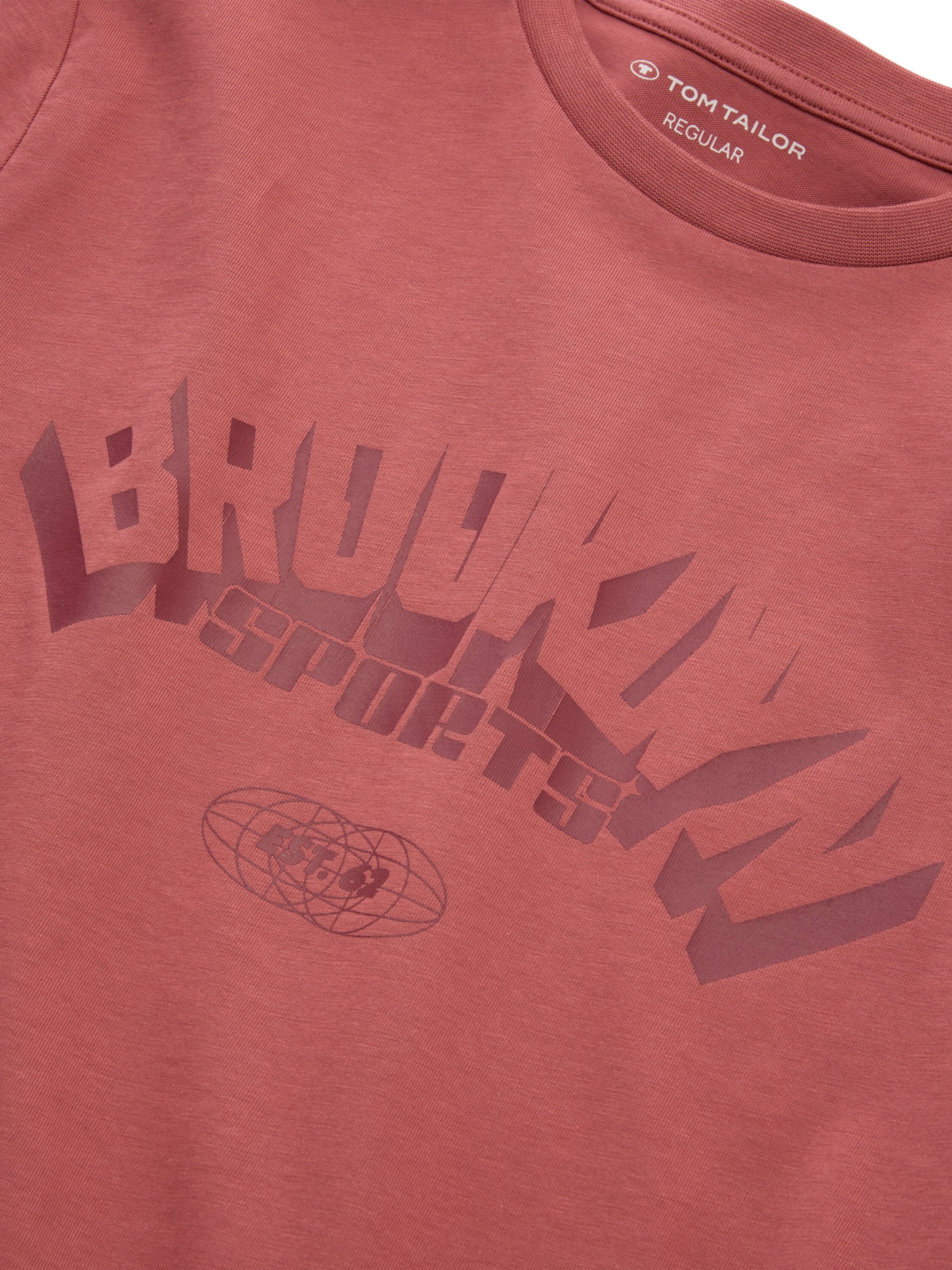 TOM TAILOR Paita värissä punainen