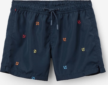 CALZEDONIA Swim Trunks in Blue: front
