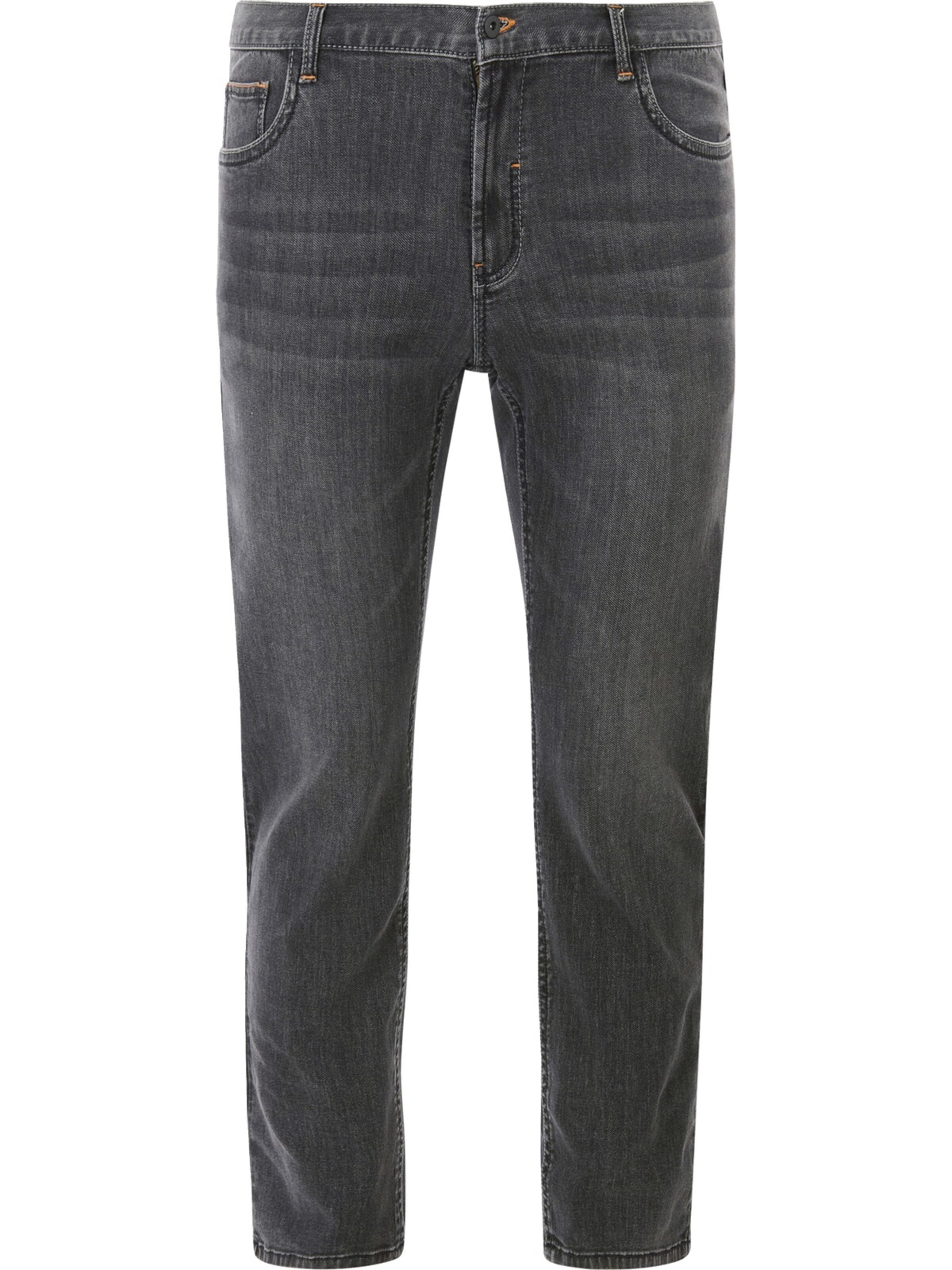 Charles Colby Loose fit Jeans in Grey: front