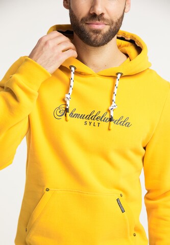 Schmuddelwedda Hoodie 'Sylt' in Gelb