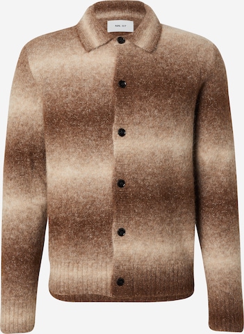 Vestes en maille 'Alfie' NN07 en beige : devant