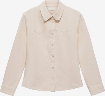 MANGO Blouse 'Salome' in Beige ABOUT YOU