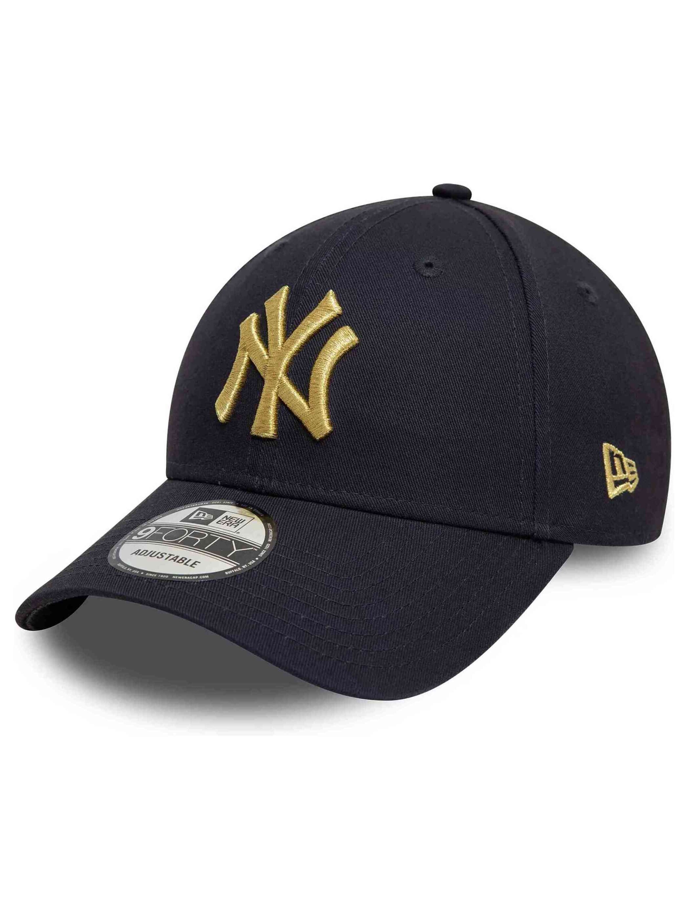 Casquette de sport 'New York Yankees 9FORTY' NEW ERA en bleu : devant