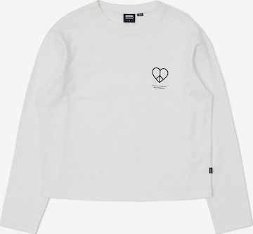 Dr. Denim Shirt 'Kath Longsleeve Top' in Weiß: Vorderseite