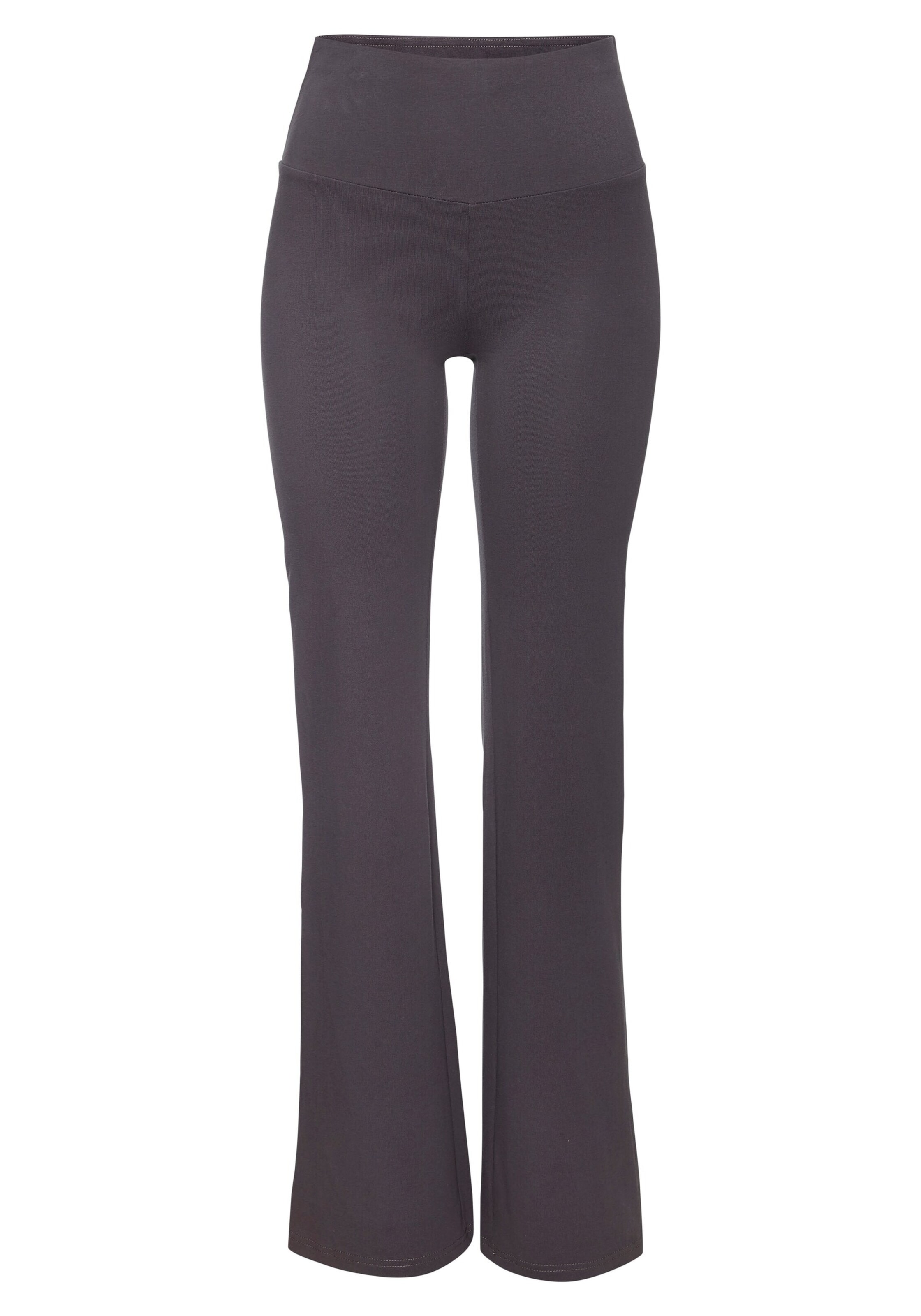 LASCANA ACTIVE Workout Pants in Grey: front