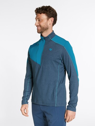 ZIENER Athletic Sweater 'JAPVO' in Blue