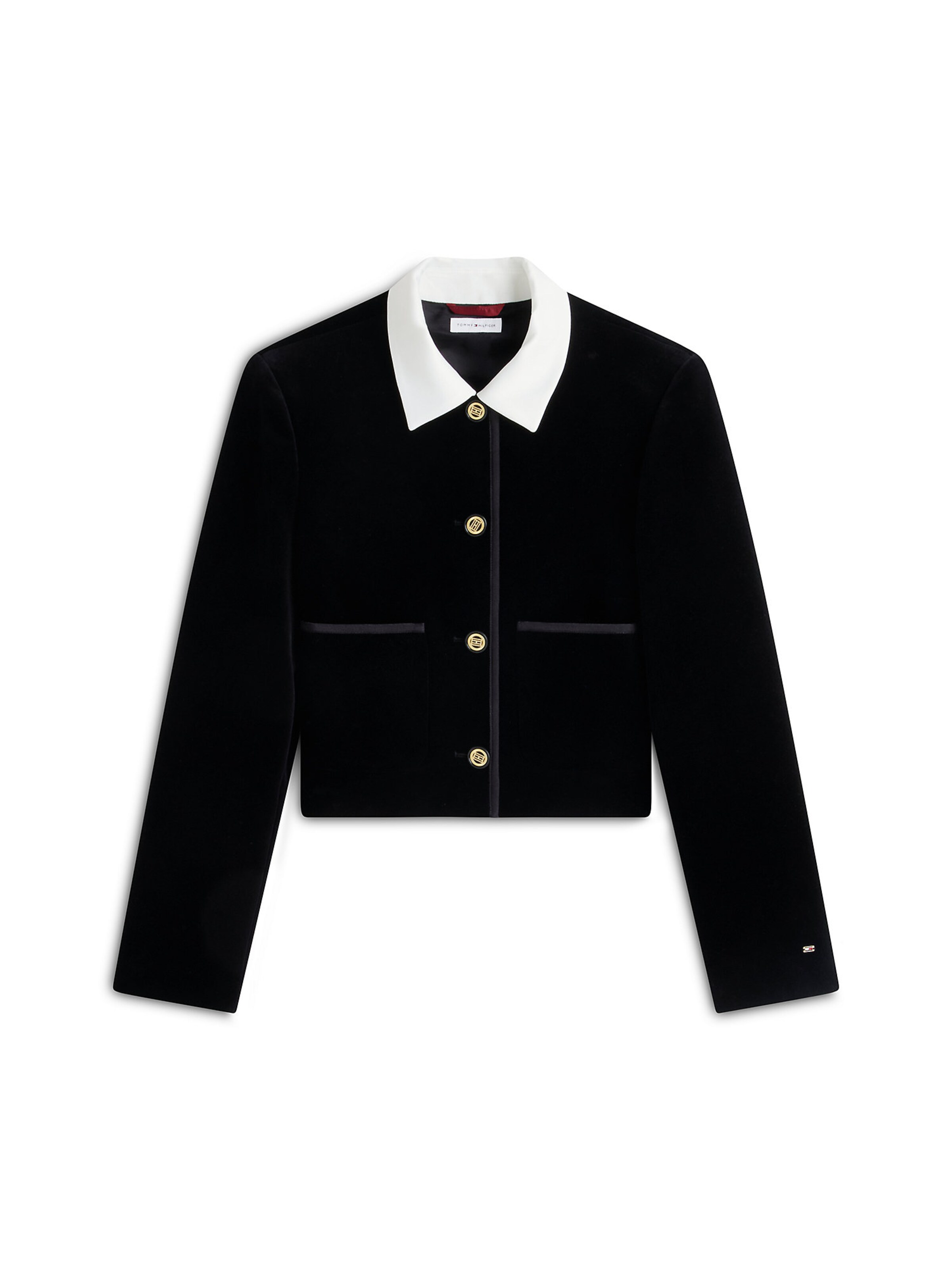 Blazer TOMMY HILFIGER en noir : devant