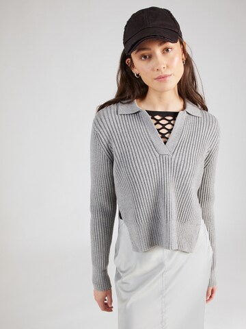 WEEKDAY Sweater 'Halima' in Grey: front