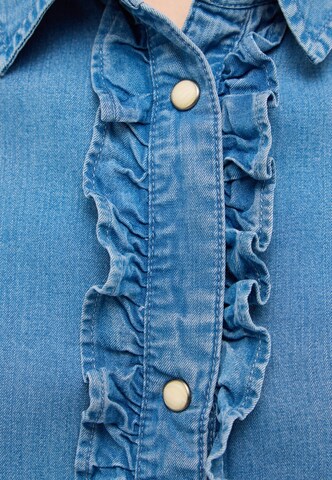 MUSTANG Bluse 'Sedana' in Blau