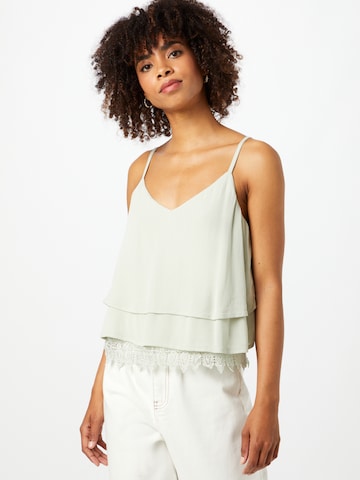 ABOUT YOU Top 'Ledora' in Green: front