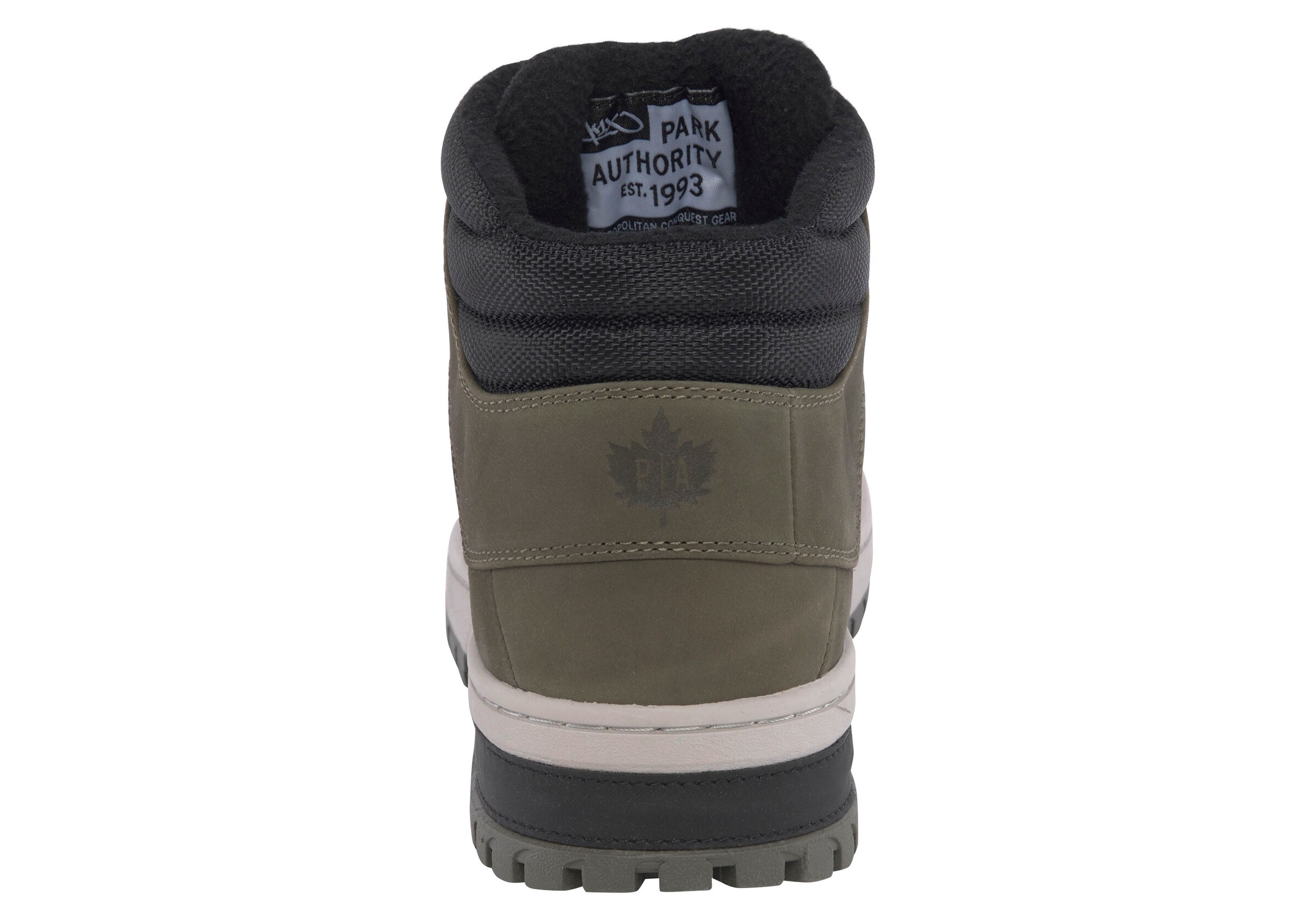 PARK AUTHORITY by K1X Lace-Up Boots in Green