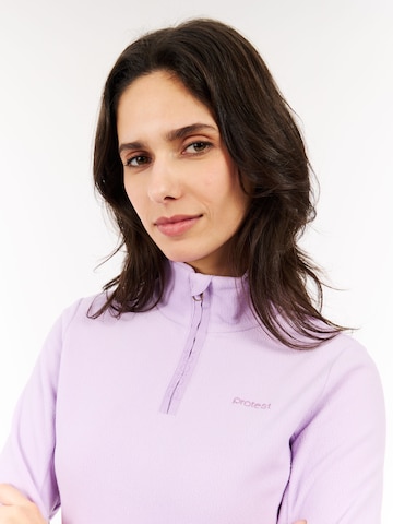 PROTEST Sportsweatshirt 'PRTRemutez' in Lila: Vorderseite