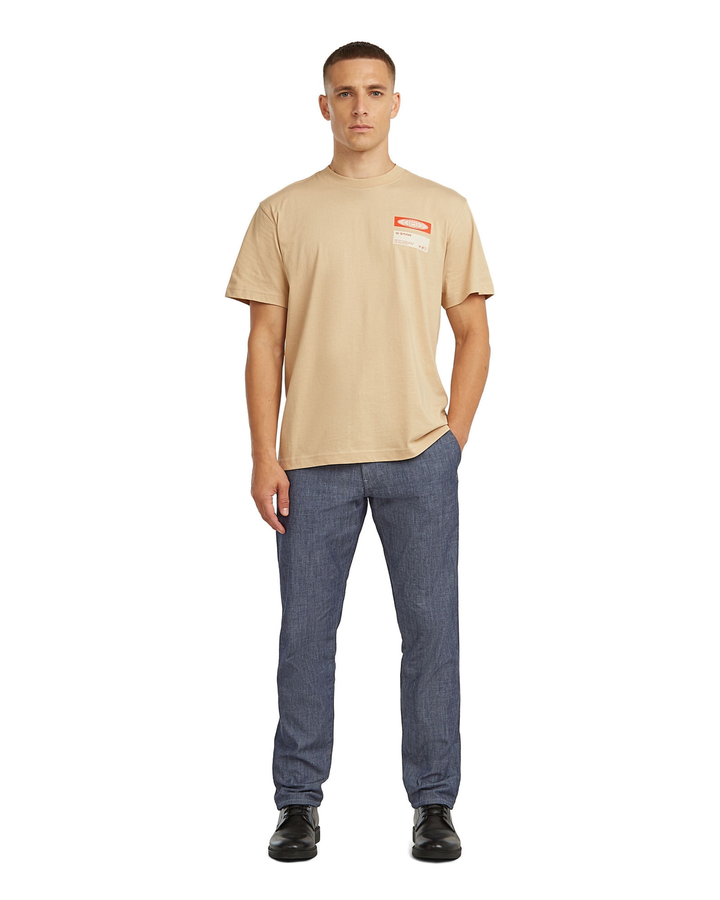 G-STAR Tapered Jeans 'Morry Tapered Denim Chino' in Blauw