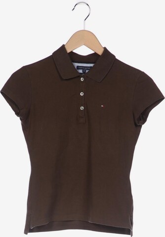 TOMMY HILFIGER Poloshirt XS in Grün: predná strana