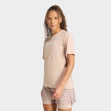 ADIDAS TERREX Performance Shirt in Beige