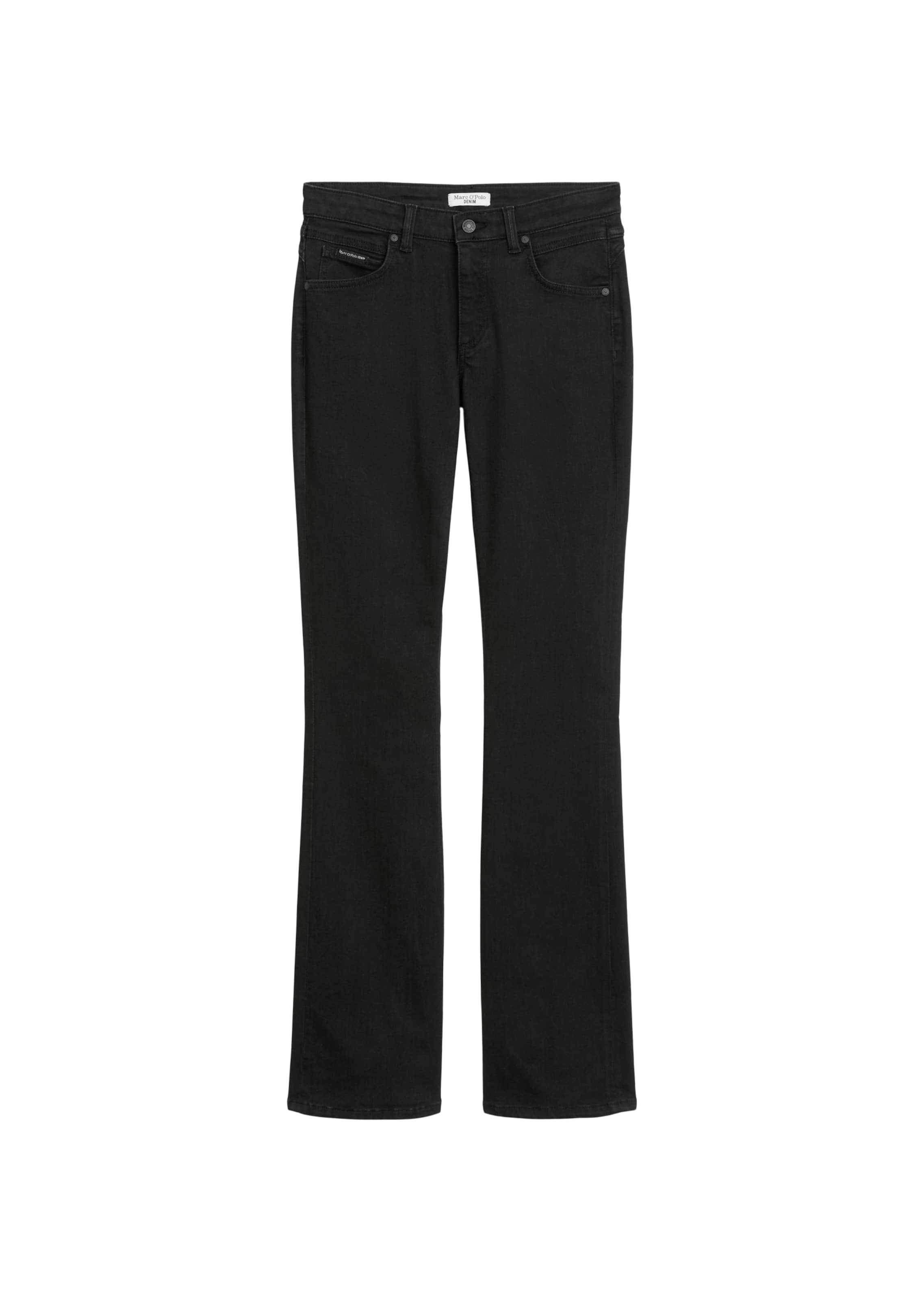 Marc O'Polo DENIM Bootcut Jeans in Schwarz: Vorderseite