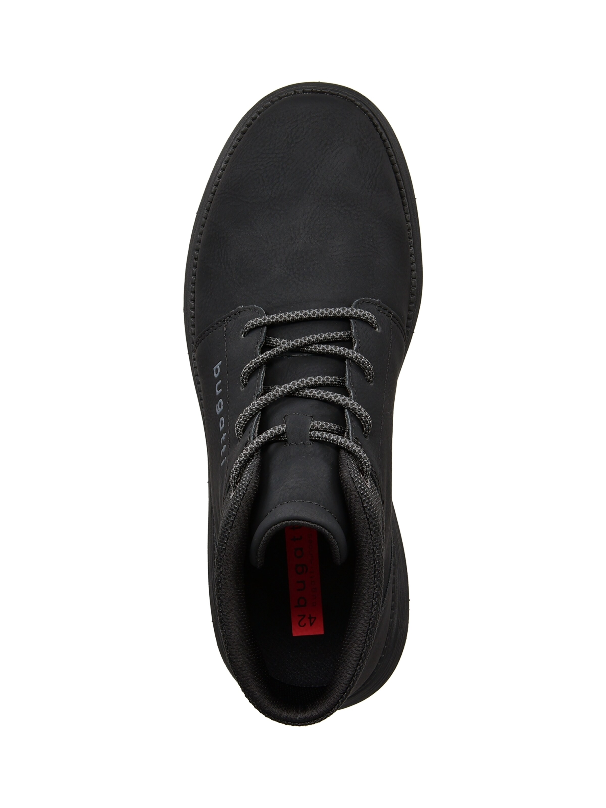 bugatti Snørestøvler i sort