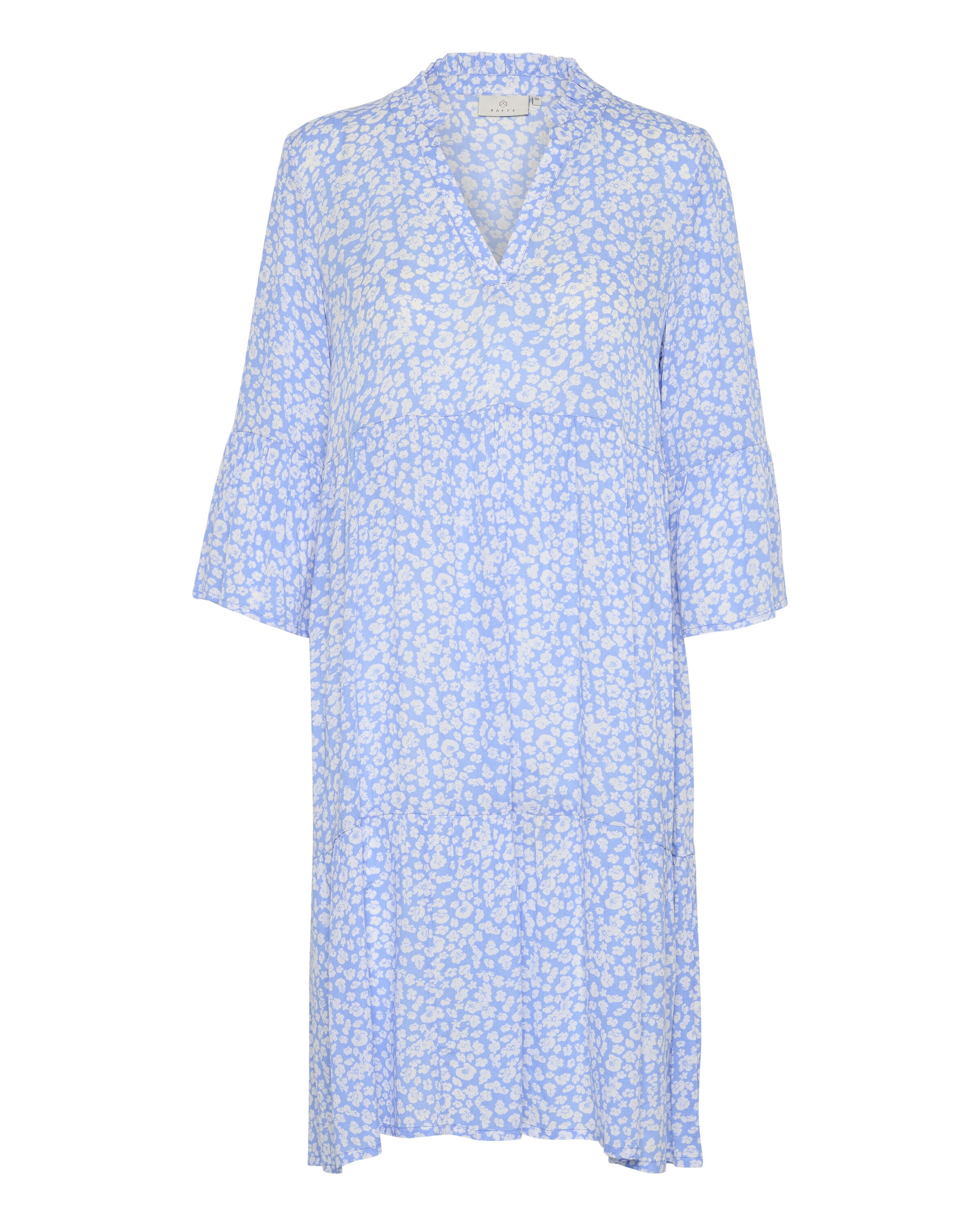 Kaffe Jurk 'Hera' in Blauw: voorkant