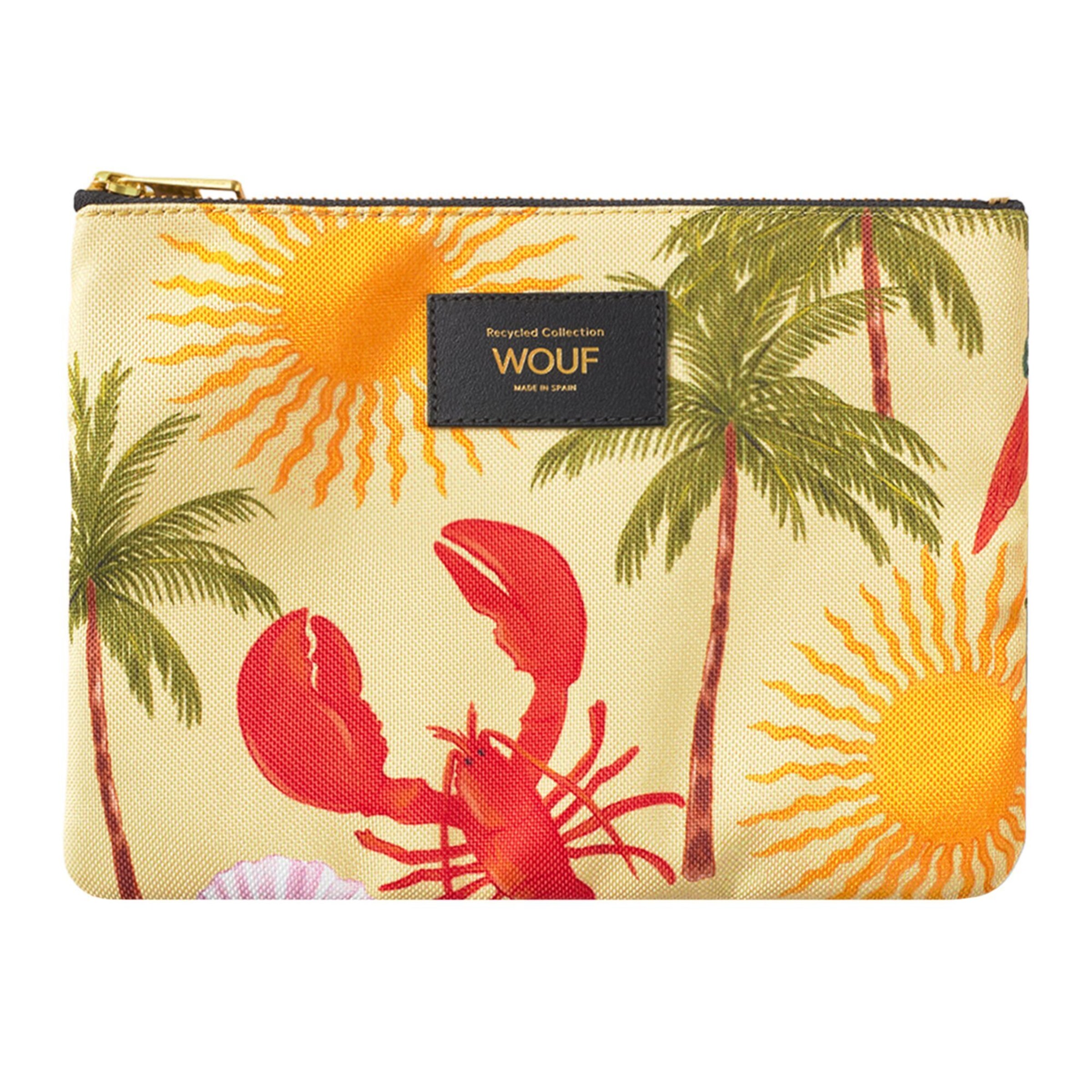 Nécessaire di Wouf in arancione: frontale