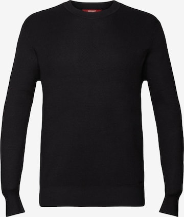 ESPRIT Sweater in Black: front