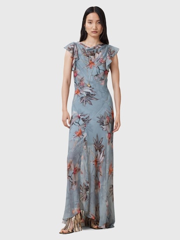 AllSaints Evening dress in Blue: front