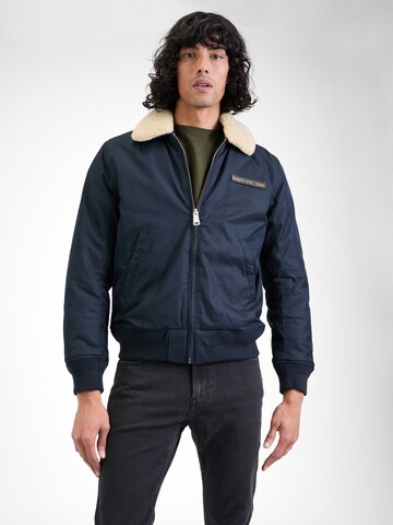 Schott NYC Jacke 'B52X' in Blau: Vorderseite