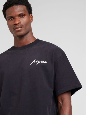 Pequs T-Shirt in Schwarz