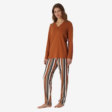 Pyjama SCHIESSER en marron