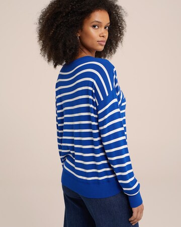 WE Fashion Pullover in Blau