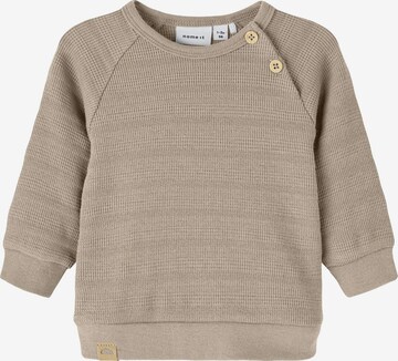 NAME IT Pullover 'LUPUS' i beige: forside